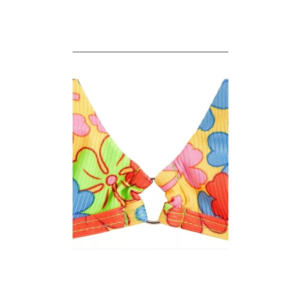 Womens Swimsuit Floral Print Summer Two-Piece Bathing Suit Set Bikini - Picture 3 of 6